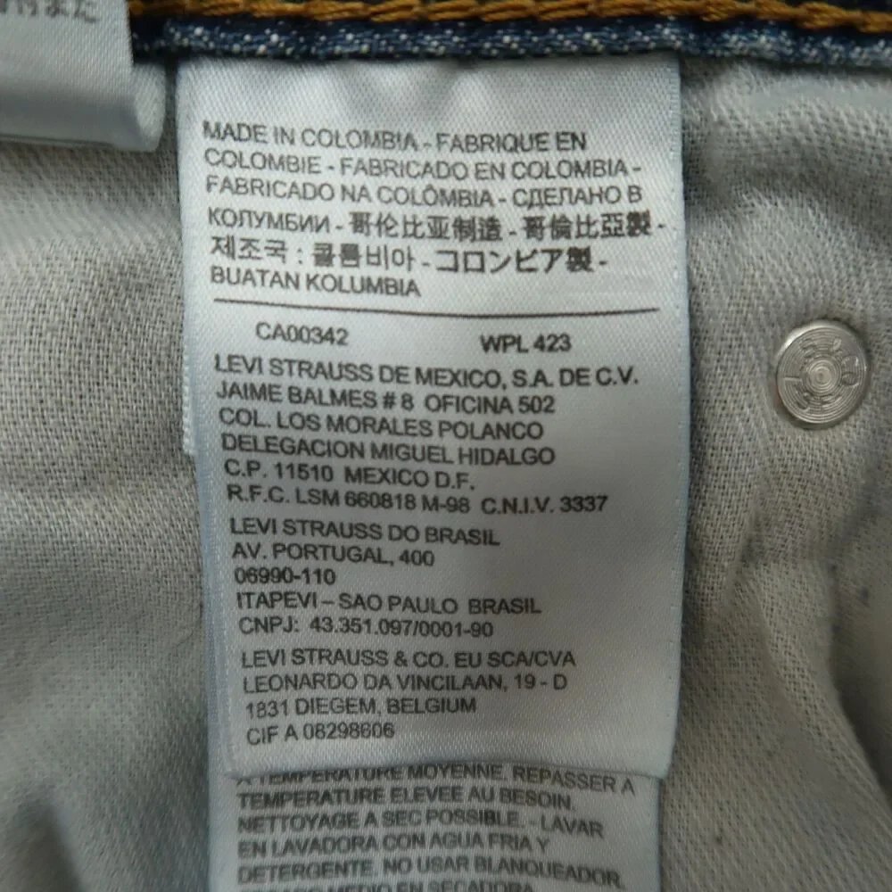 Levi's Jeans Mens Size 36x30 Blue 559 Relaxed Straight Medium Stone Wash